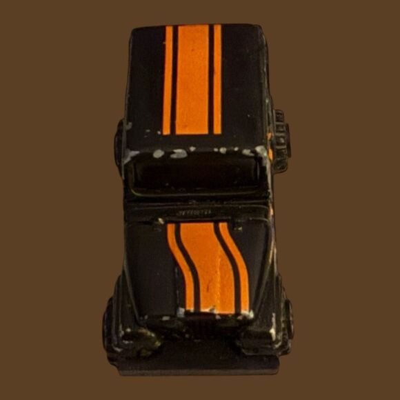 Kidco 1982 CJ-7 4X4 Forrest Tough Wheels by Orange Striped Hard Top Die Cast Jee - Picture 4 of 5